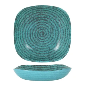 Ensaladera Purasangre Escargot Azul Circulos