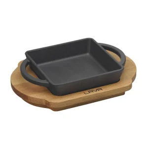 Bandeja 12X12Cm 28Cl C/ Soporte Haya Purasangre