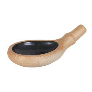 Plato Con Asa Stoneware 31X17X5Cm Purasangre