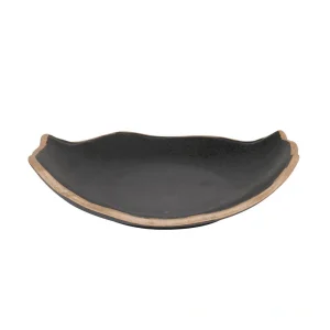 Plato Oval Stoneware 24X19X5Cm Purasangre