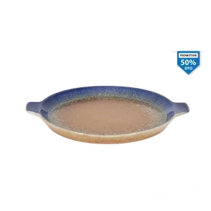 Plato Huevos Stoneware Caribian 18 Purasangre