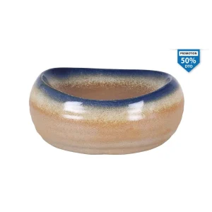 Plato Stoneware Caribian 23X19X10C Purasangre