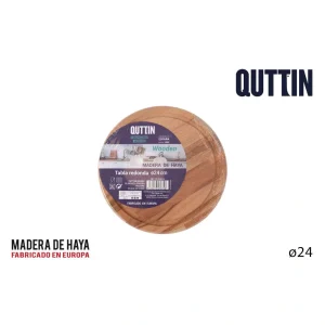 Tabla Madera Redonda Quittin
