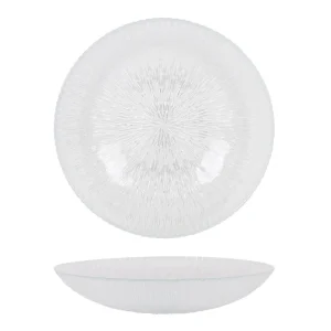 Plato Hondo Caracalla 21X4Cm Vidrio