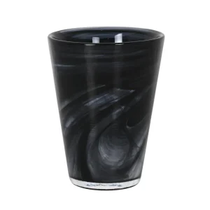 Vaso Refresco Sirtaky Negro 31Cl 9.2X12.5Cm Vidrio