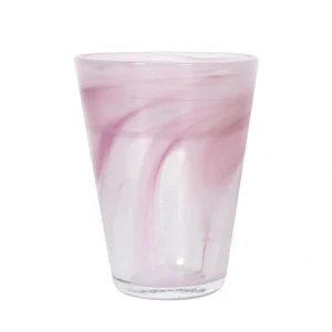 Vaso Refresco Sirtaky Rosa 31Cl 9.2X12.5Cm Vidrio