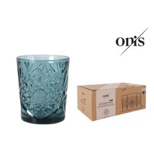 Vaso Hobstar Azul Dof 35Cl 8.9X10.6Cm