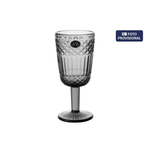 Copa Venecia Gris 320Cc Vidrio