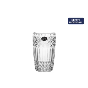 Vaso Alto Venecia Transparente 400Cc Vidrio