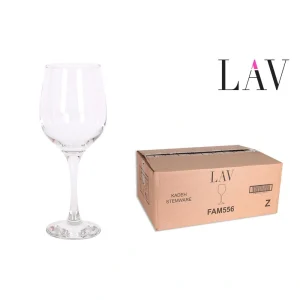 Copa Vidrio Vino/Agua Fame Hig Lav