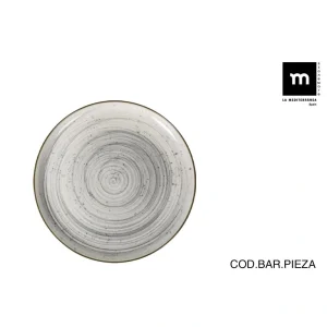 Fuente Redonda Porcelana Decorada Nordic Ivory