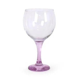 Copa Combinados 645Cc Pie Rosa Misket Vidrio