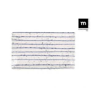 Fuente Porcelana Decorada Rectangular Arago Elite Brillo