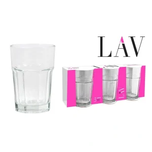 Set 3 Vasos Refresco 365Cc Ar Vidrio