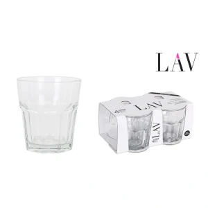 Set 4 Vasos Agua 305Cc Ar Vidrio