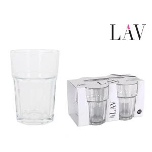 Set 4 Vasos 365Cc Aras B Vidrio