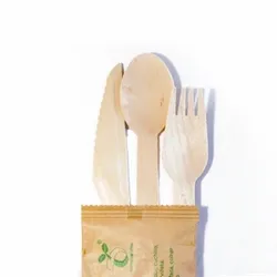 Cubiertos Ecológicos De Madera Y Pla