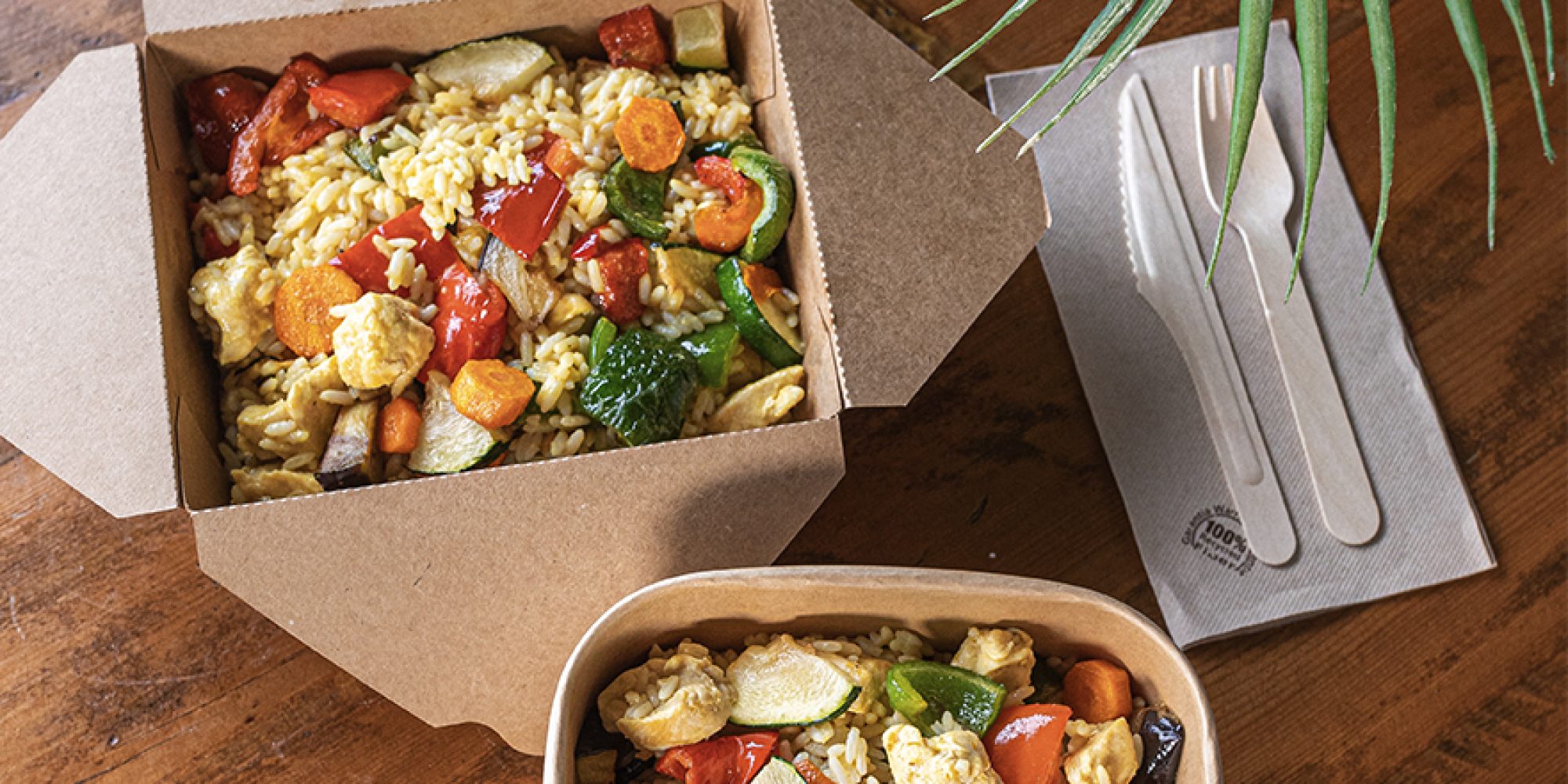 Recipientes de comida ecológicos