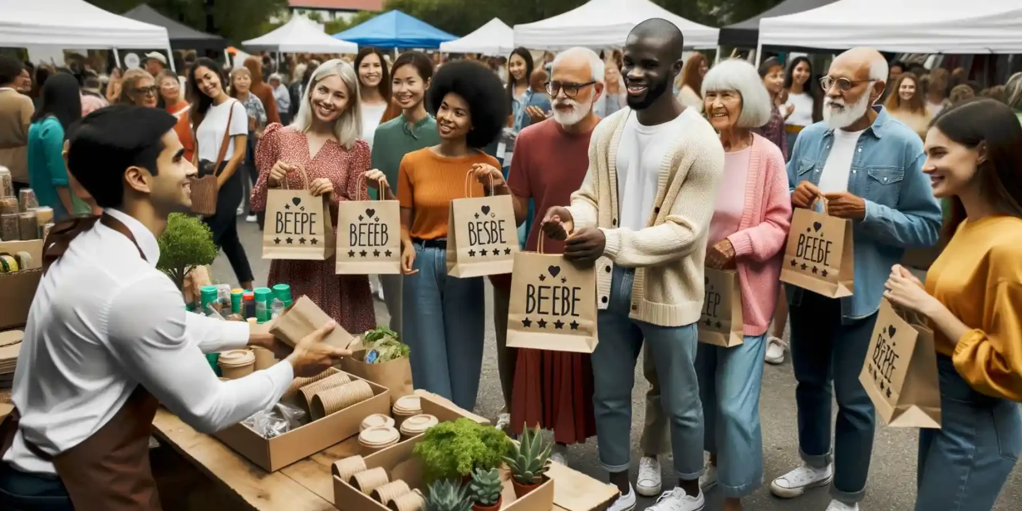 Cómo usar las bolsas biodegradables de papel personalizadas para promocionar tu negocio