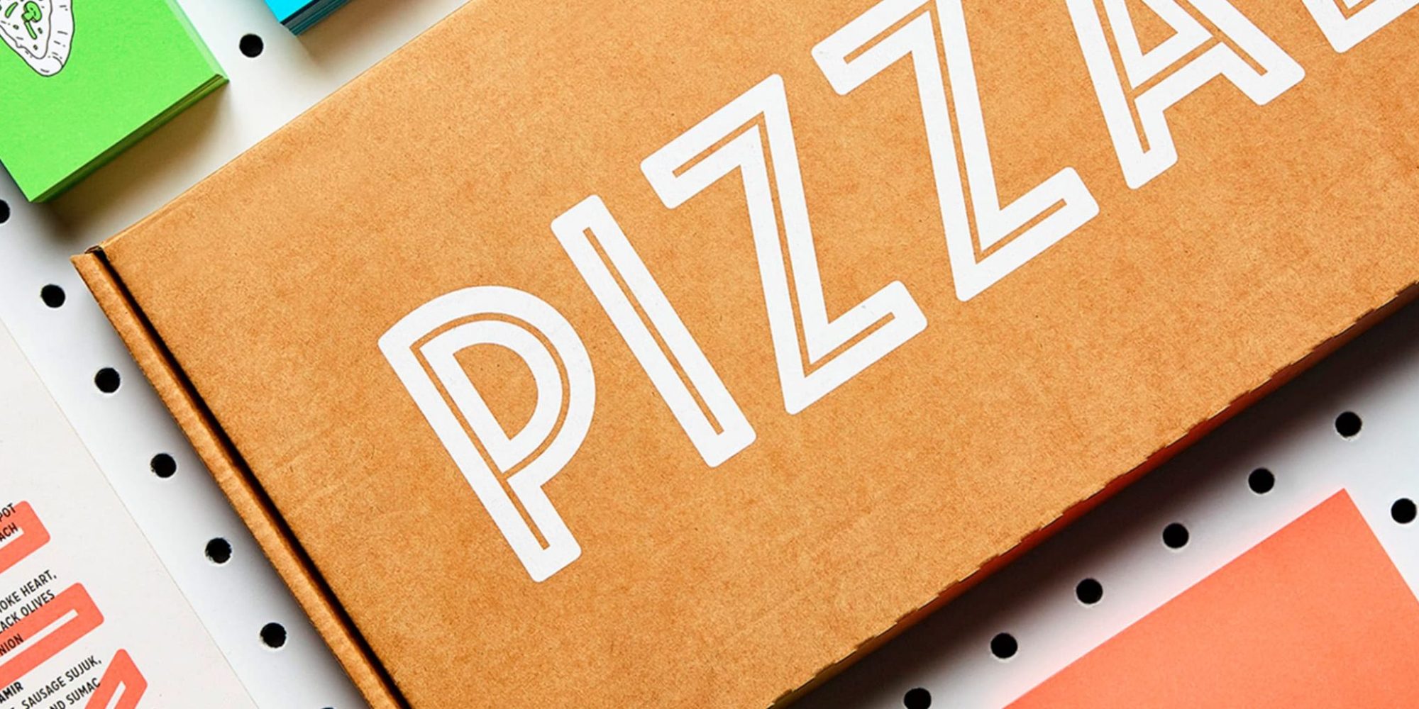Cajas de pizza en A Coruña